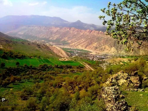 روستای چنار و خانه باغ سهراب سپهری